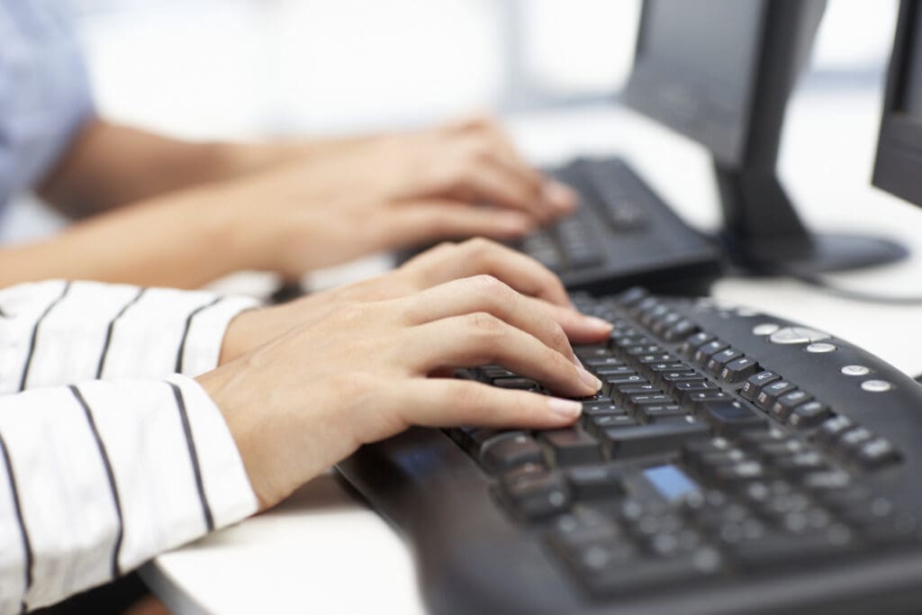 An accessible keyboard.
