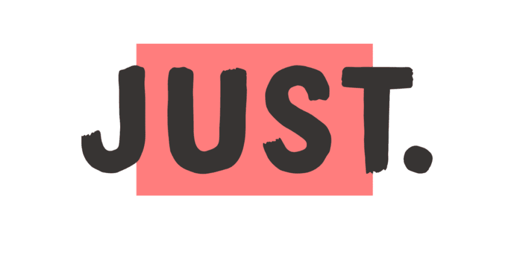 JUST. Logo