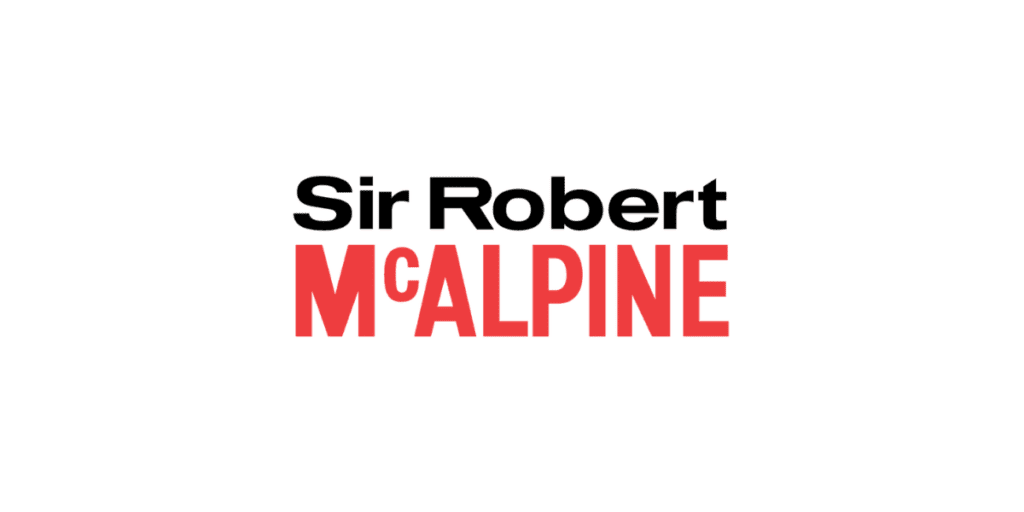 Sir Robert Mc Alpine Logo